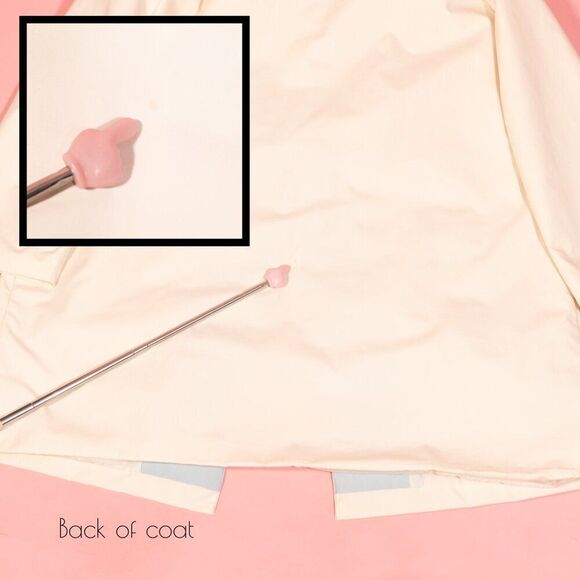 Mulberry Street Vintage Trench Coat Jacket M Lightweight Preppy Retro Gorpcore - Picture 10 of 13